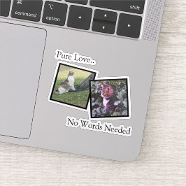 Adesivo Customizable Pet Photo vinyl Sticker