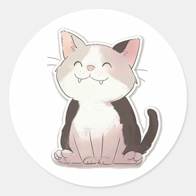 Adesivo Cute (Frente)