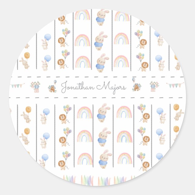 Adesivo Cute  animals  (Frente)