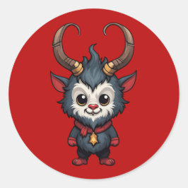 Adesivo Cute Baby Krampus