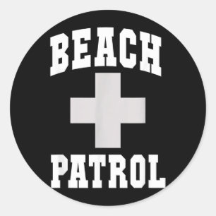 Adesivo Cute Beach Patrol Emt Ems S Natação Despachante 91