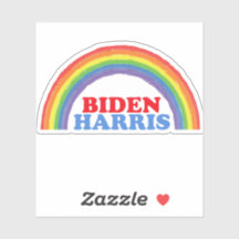 Cute Biden Harris Rainbow Político