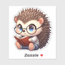 Cute Chibi Lendo Hedgehog
