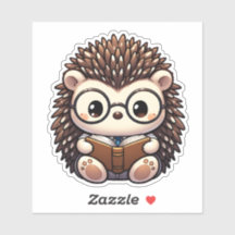 Cute Chibi Lendo Hedgehog