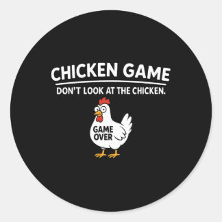 Adesivo Cute Chicken Game Don't Look At The Chicken Funny 