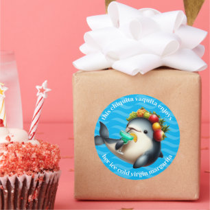 Adesivo Cute Chiquita Vaquita Gozando de uma Virgem Margar