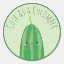 Cute como pepino Engraçado Cutecumber