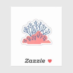 Adesivo Cute Coral