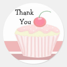 Cute Cupcake Obrigado