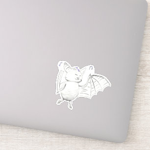 Adesivo Cute Dancing Bat Sticker