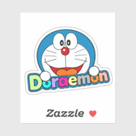 Adesivo Cute Doraemon Fanart