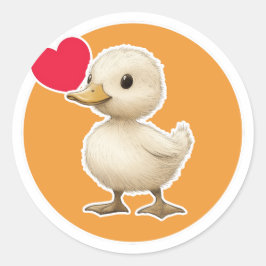 Adesivo Cute Ducking