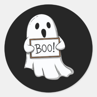 Adesivo Cute Ghostly BOO Fun