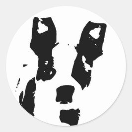 Adesivo Cute Graphic Boston Terrier Puppy