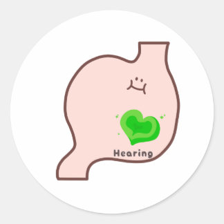 Adesivo Cute healing organ art