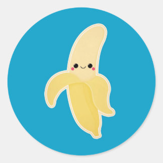 Adesivo Cute Kawaii Banana