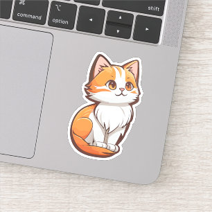 Adesivo Cute Kawaii Kitten