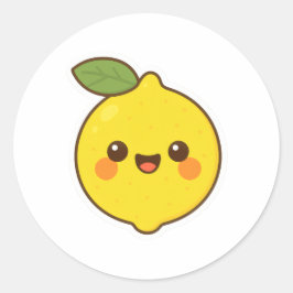 Adesivo Cute Kawaii Lemon