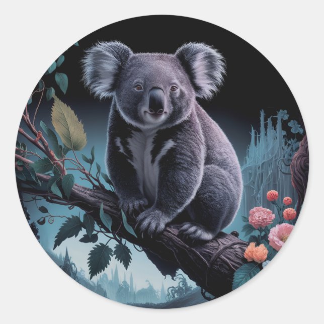 ADESIVO CUTE KOALA BEAR STICKER (Frente)