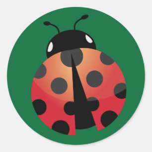 Adesivo Cute Ladybug