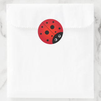 Adesivo Cute Ladybug