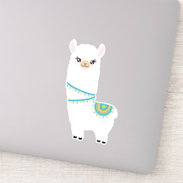 Adesivo Cute Llama (Detalhe)