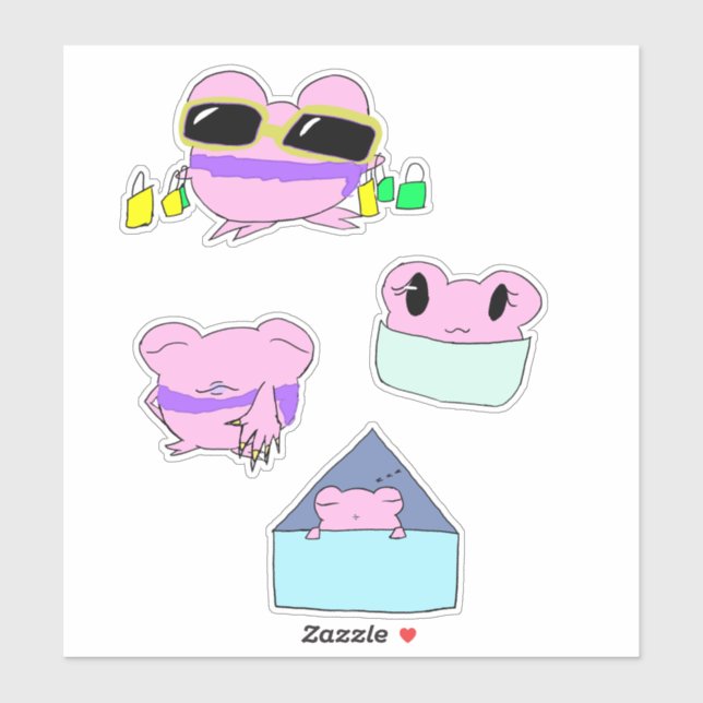 Adesivo  Cute Marie stickers (Folha)