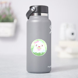 Adesivo Cute Matcha Latte Fantasma