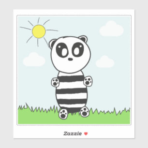 Adesivo Cute Panda