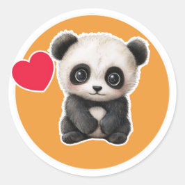 Adesivo Cute Panda