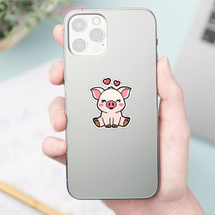 Adesivo Cute Piggy Bank