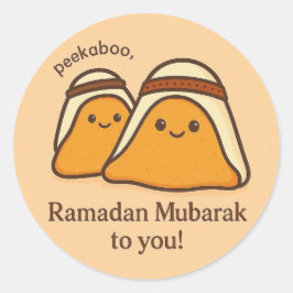 Adesivo Cute Ramadan Mubarak To You