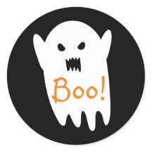 Cute Spooky Ghost Say Boo