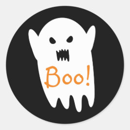 Adesivo Cute Spooky Ghost Say Boo
