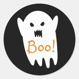 Adesivo Cute Spooky Ghost Say Boo
