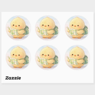 Adesivo Cute Travel Alma Chick Sticker