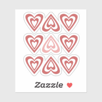 Adesivo Cute Valentine Hearts – Love & Romance Design