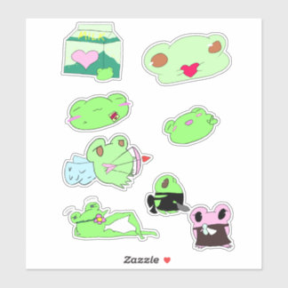 Adesivo Cute valentine sticker pack