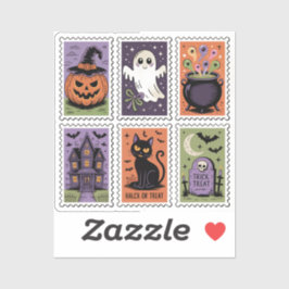 Adesivo Cute Vintage Halloween Sticker Set -Adorable Ghost