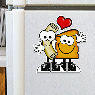 Adesivo Cutie Cartoon Mac 'n Cheese Vinyl Sticker