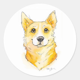 Adesivo Cutie Corgi