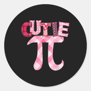 Adesivo Cutie Pi Day 3.14 Geek De Professores De Matemátic