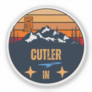 Adesivo Cutler, Indiana