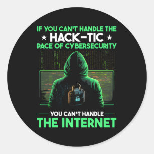 Adesivo Cyber Warrior Para Especialista Em Segurança Ciber