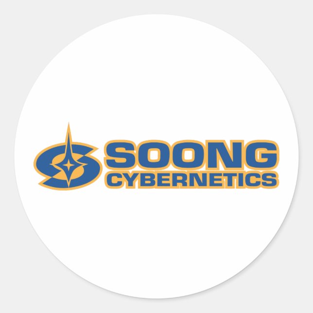 Adesivo Cybernética Soong - Noonien Soong (Frente)