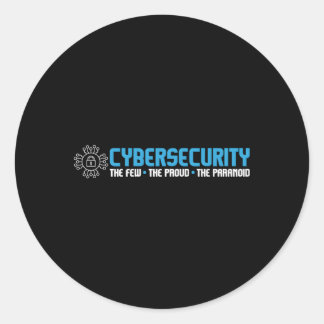 Adesivo Cybersecurity O Programador Analista De Ti Paranoi