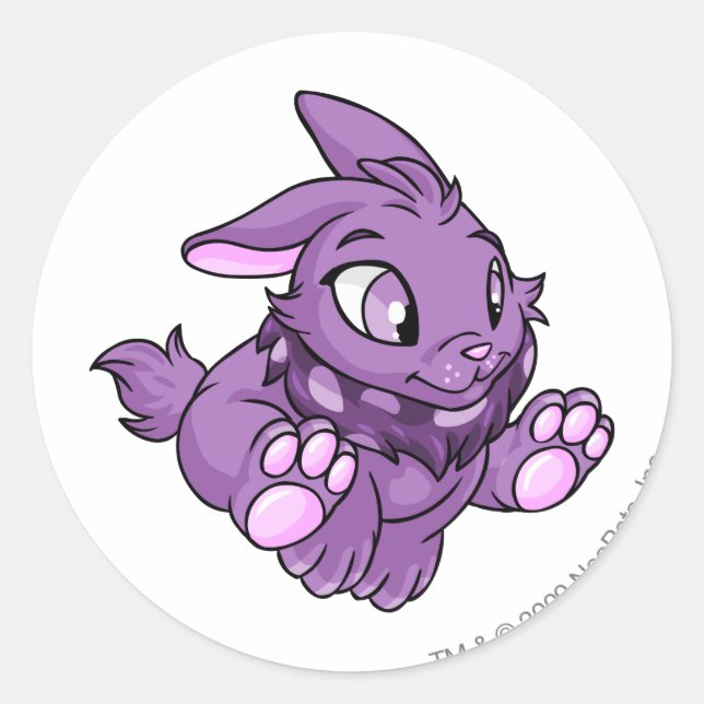 Adesivo Cybunny Purple (Frente)