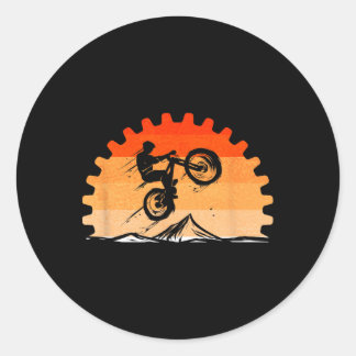 Adesivo Cycling Lover Cycle Vintage For Mountain Bike Tour
