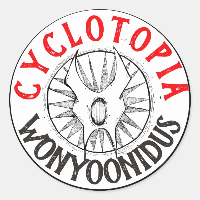 Adesivo Cyclotopia Stickers (Frente)