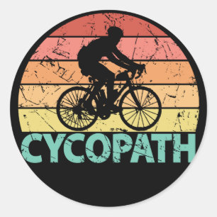 Adesivo Cycopath Funny Cycling